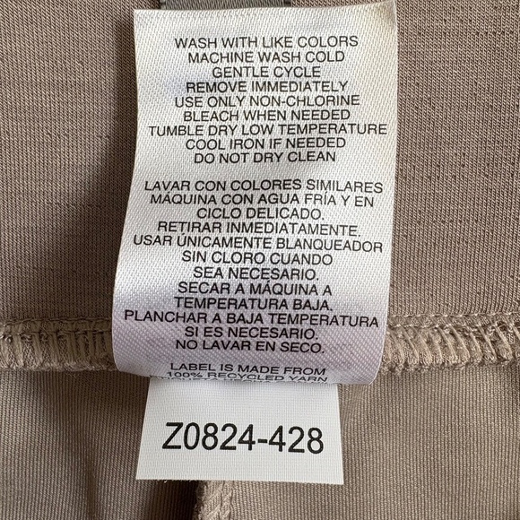 Mondetta Ladies' Wide Leg Pants, Pull-On, Tan XL NWT - Picture 14 of 14